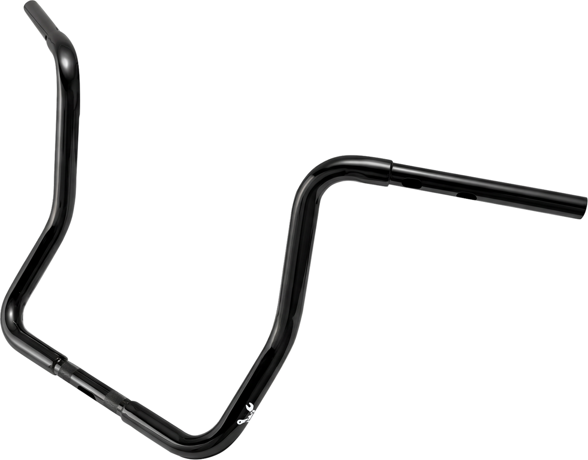 1-1/4" Bagger Ape Hanger Handlebar - Touring - 15" - Black