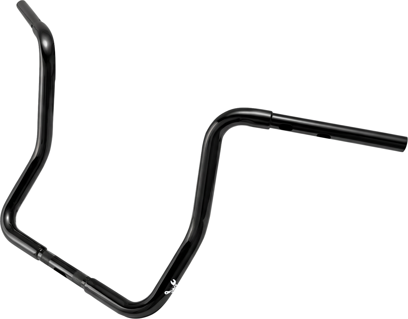 1-1/4" Bagger Ape Hanger Handlebar - Touring - 15" - Black