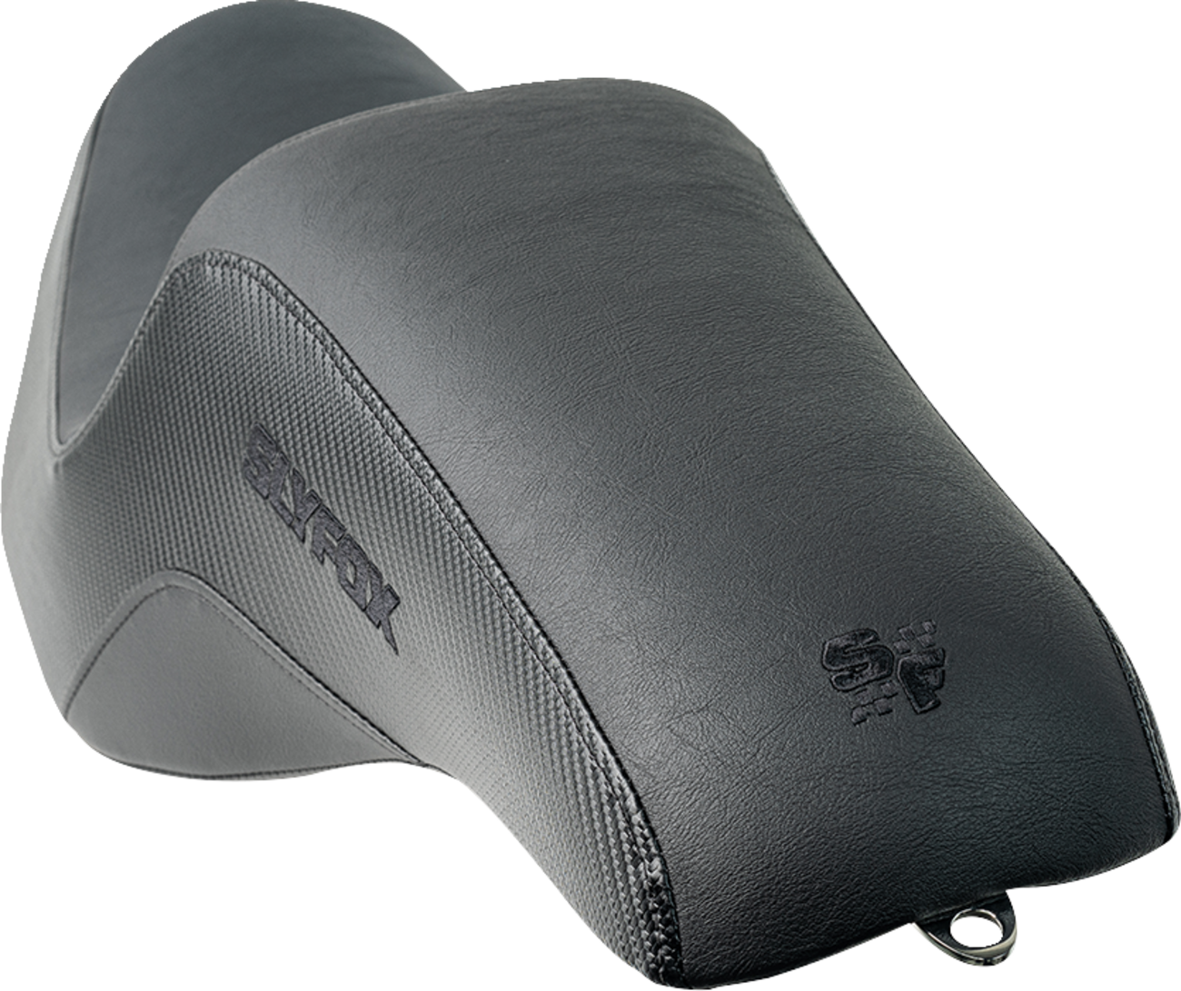 Drifter Tour Seat - Vinyl W/ Slipstop - Black Logo - FL '23-'24