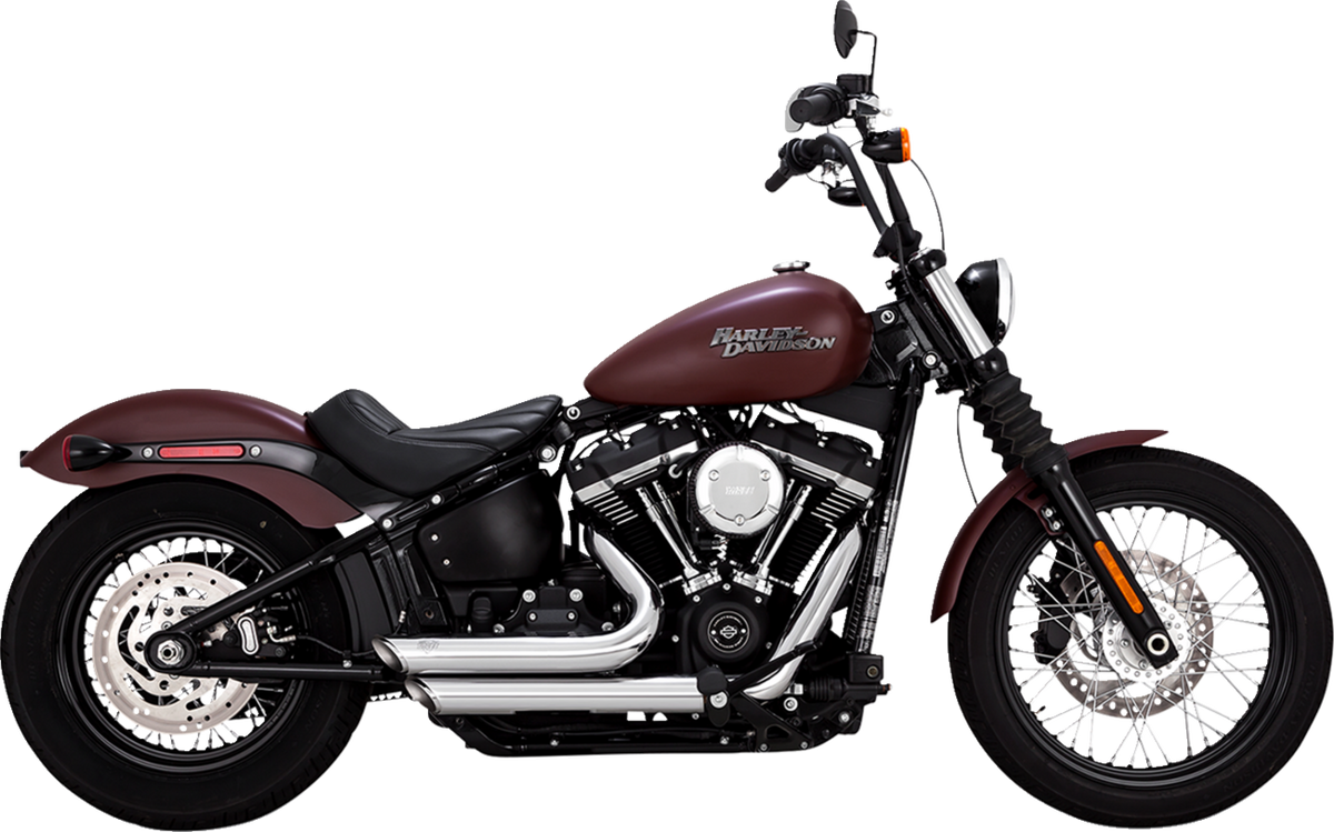Shortshots Staggered Exhaust System - Chrome