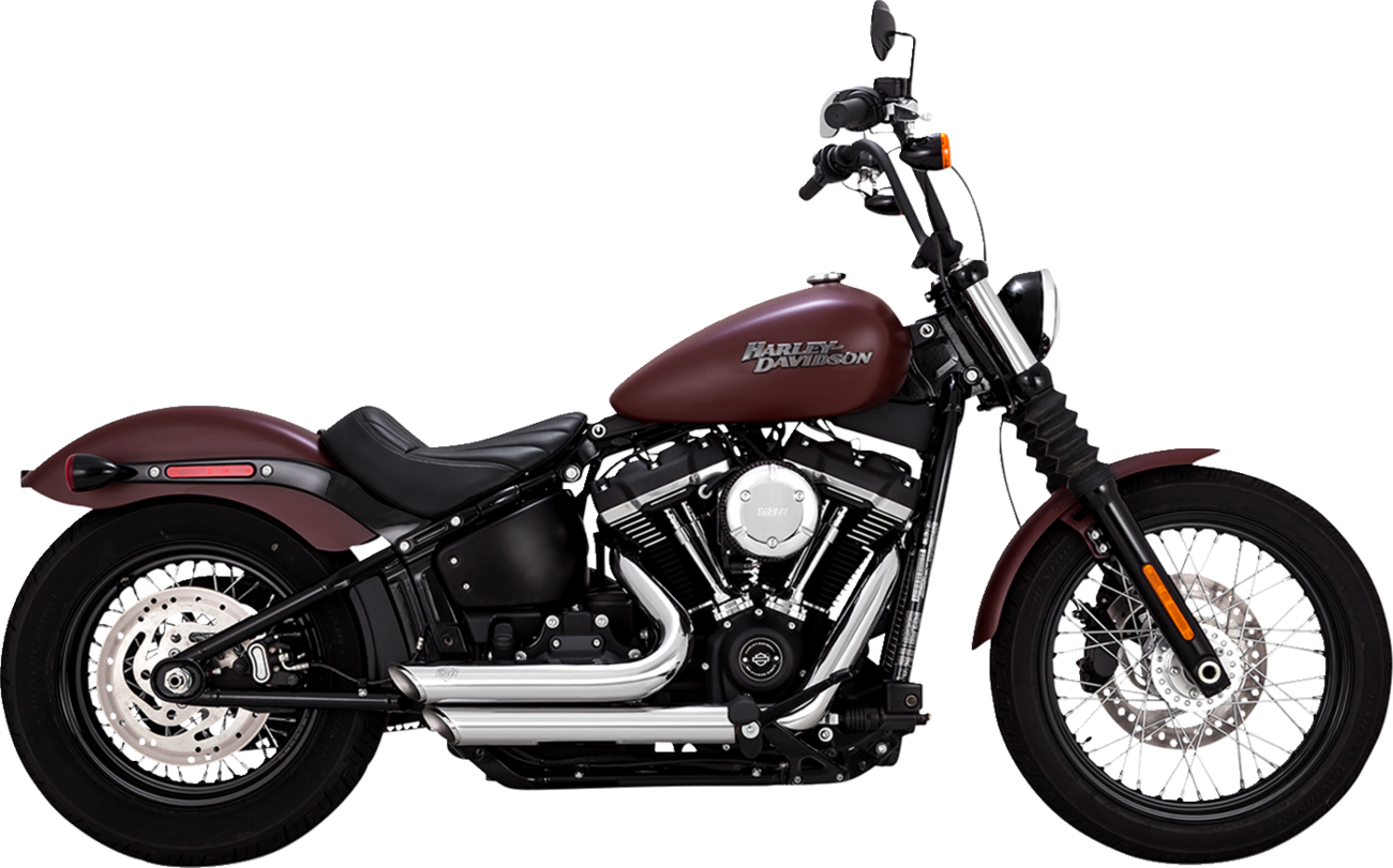 Shortshots Staggered Exhaust System - Chrome