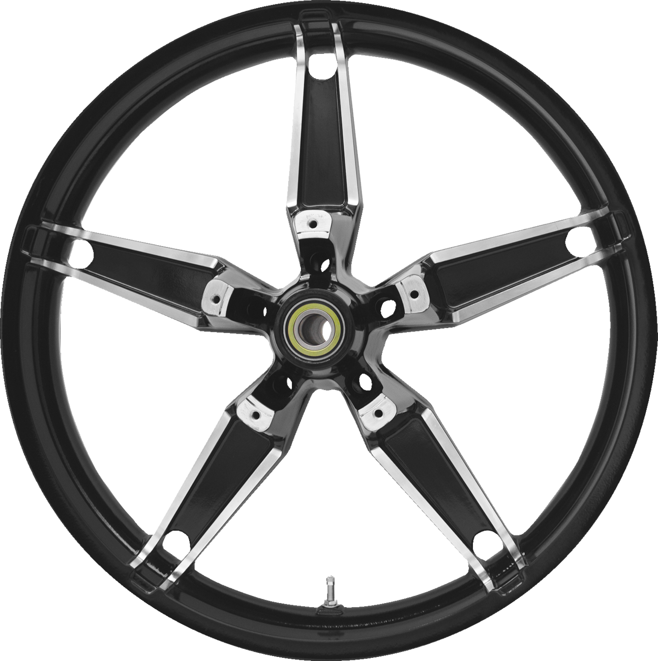 Wheel - Daytona - Front - Dual Disc/Without ABS - Black Cut - 21x3.5