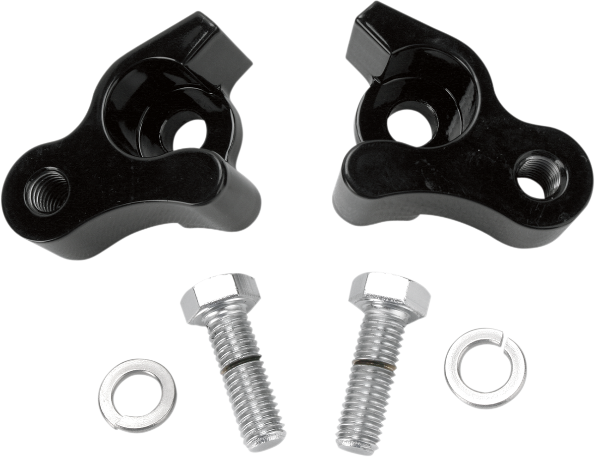 Lowering Kit - Rear - Lowers 1" - Black - '09-'16 FL