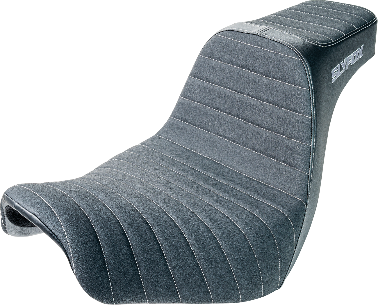 High Noon Seat - Vinyl - Classic Stitch - Silver Logo - FL/FX '18-'24
