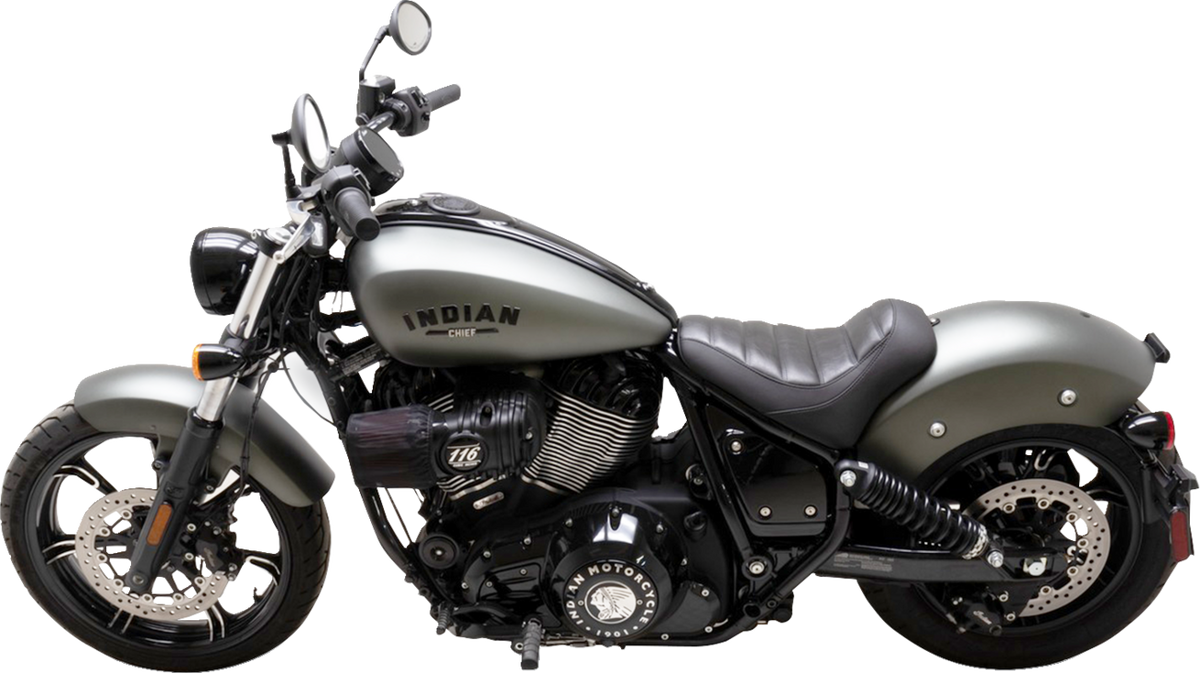 Runaround Seat - Solo - Black - Tuck-N-Roll - Chief '22-'24