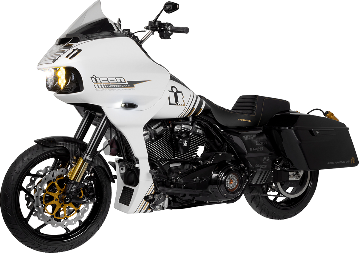 Carbon Fiber Front Fender - Gloss - Touring '14-'24