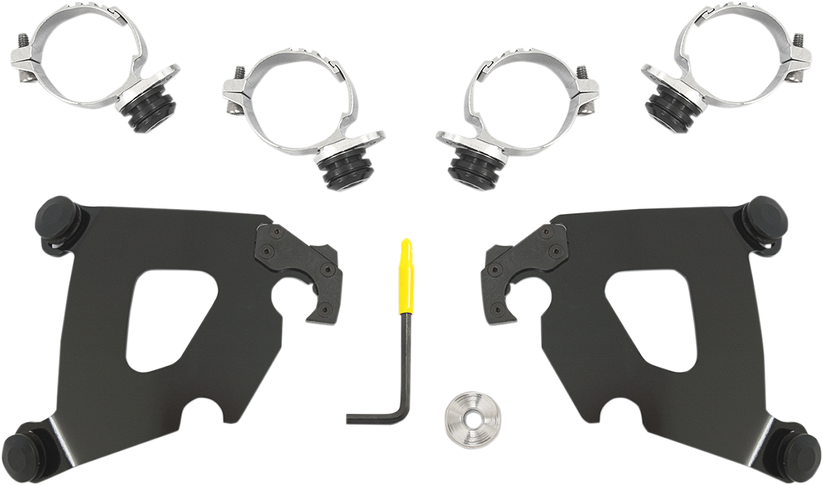 Cafe Mounting Kit - Black - FXDL