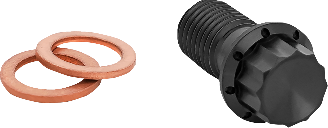Banjo Bolt - M12x1.25 - Black