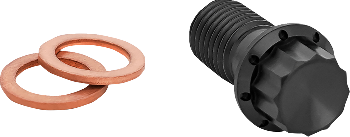 Banjo Bolt - M12x1.25 - Black