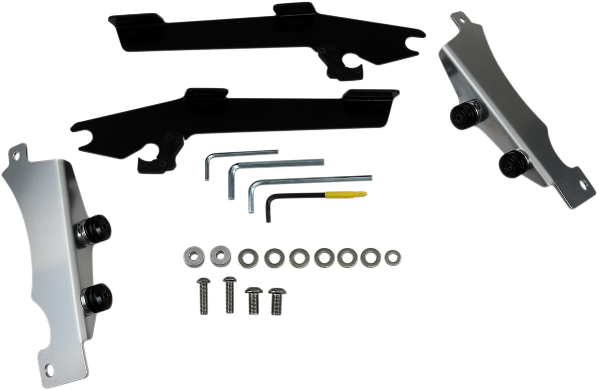 Batwing Trigger Lock Mounting Kit - V Star - Black