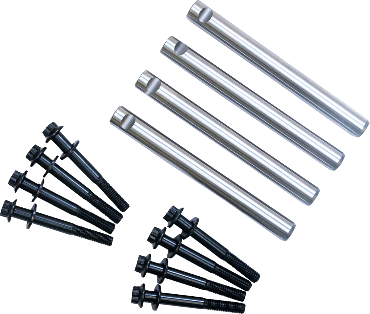 Gorilla Rocker Shaft And Arp Bolt Kit - 5/16"-18 X 2 3/4" - Early Twin Cam | Evolution | XL