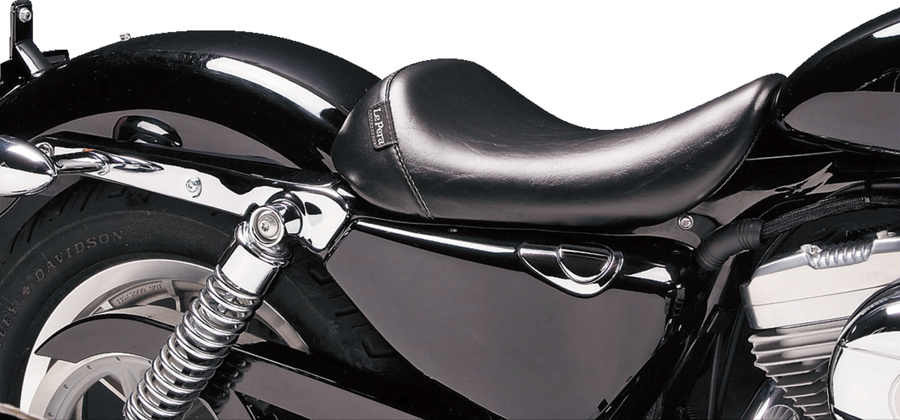 Bare Bones Pillion Pad - Smooth - Black - XL '04-'22