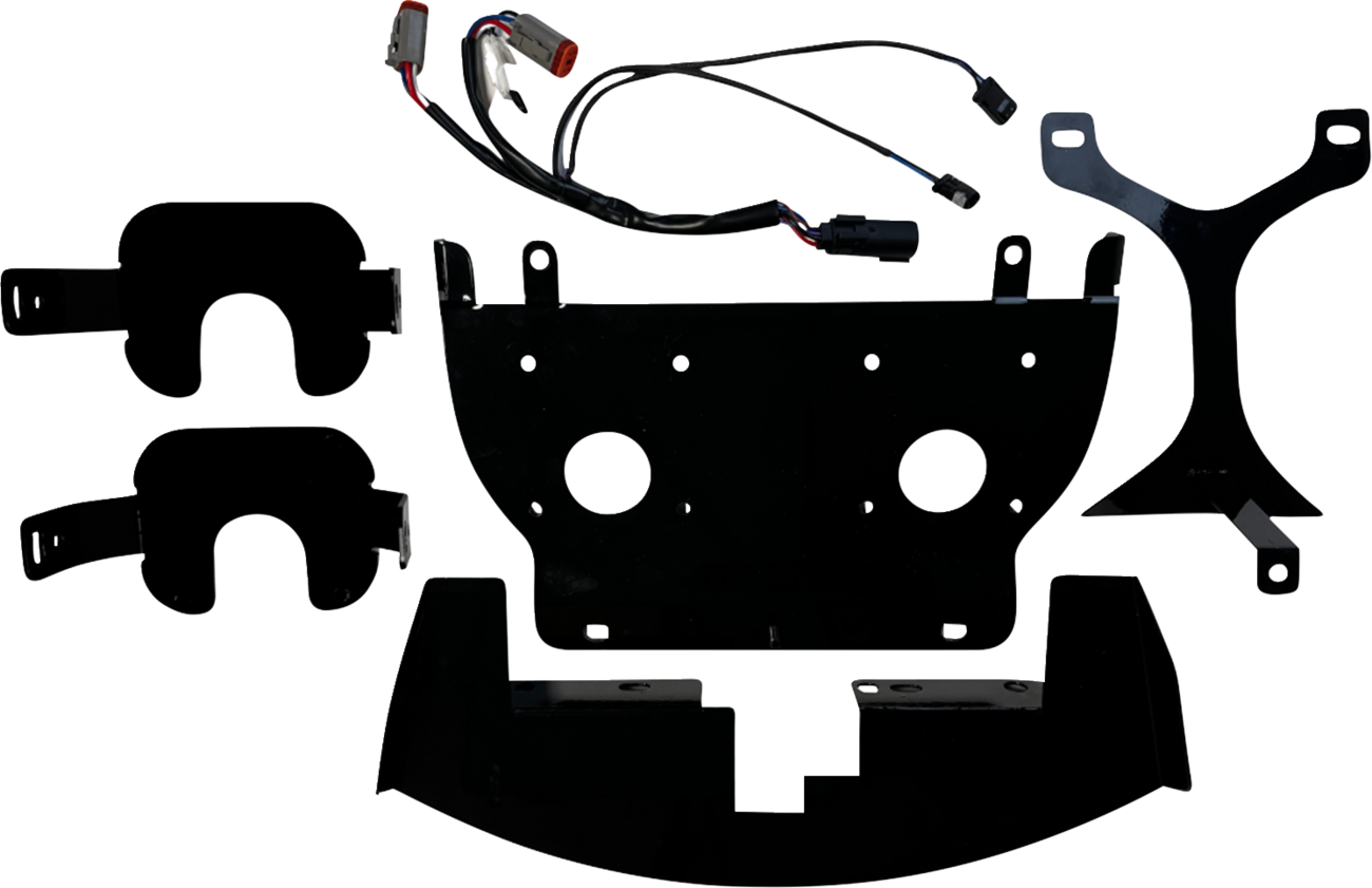 Shark Demon® 2 Headlight/Fog Light - W/ Speed Plates