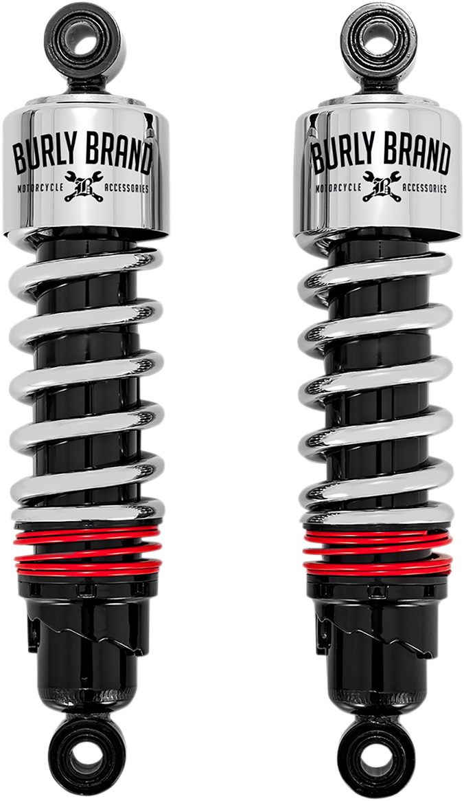 Slammer Plus Shocks - 10.5" - Chrome - FLH