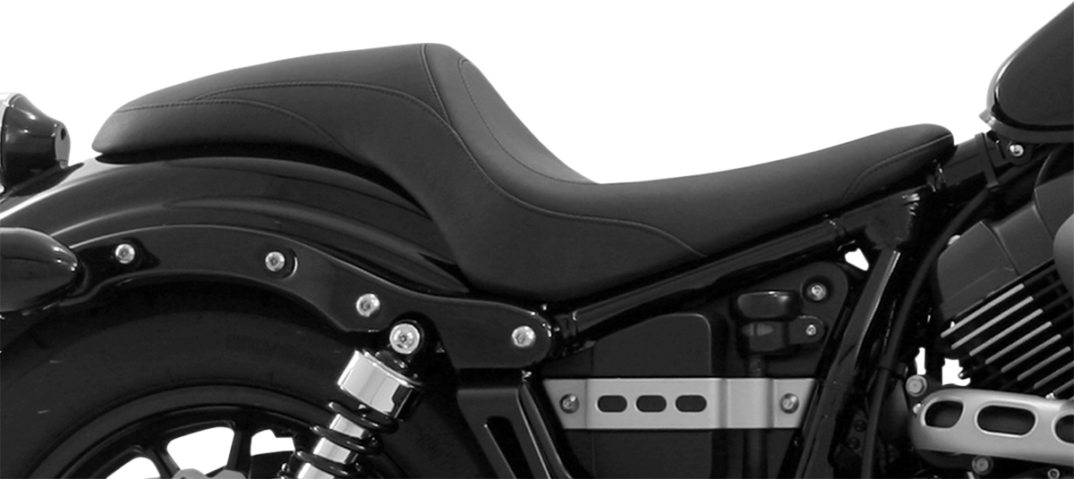 Seat - Tripper Fastback™ - Smooth - Black - Bolt