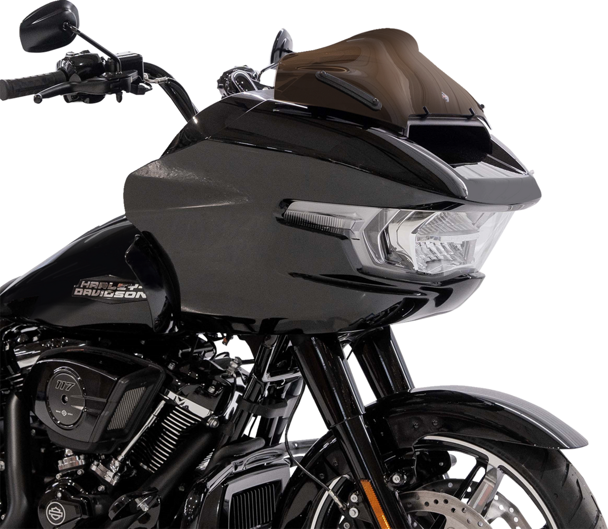 Kolor Flare® Windshield - 8" - Bronze - '23-'25 FLTRX