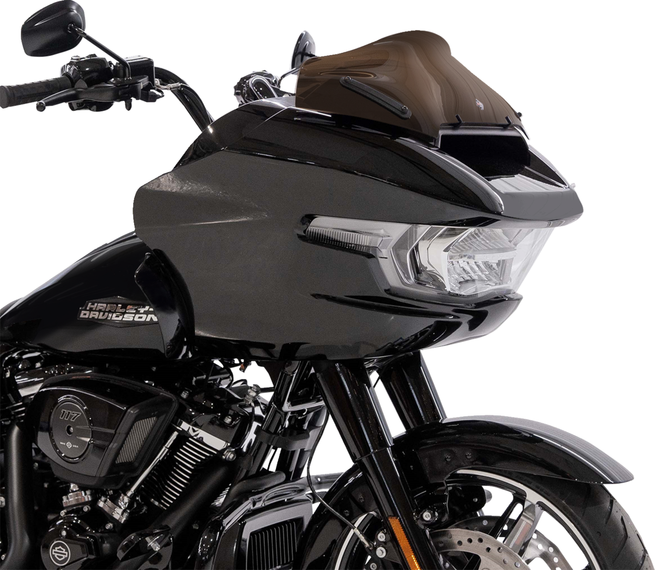 Kolor Flare® Windshield - 8" - Bronze - '23-'25 FLTRX