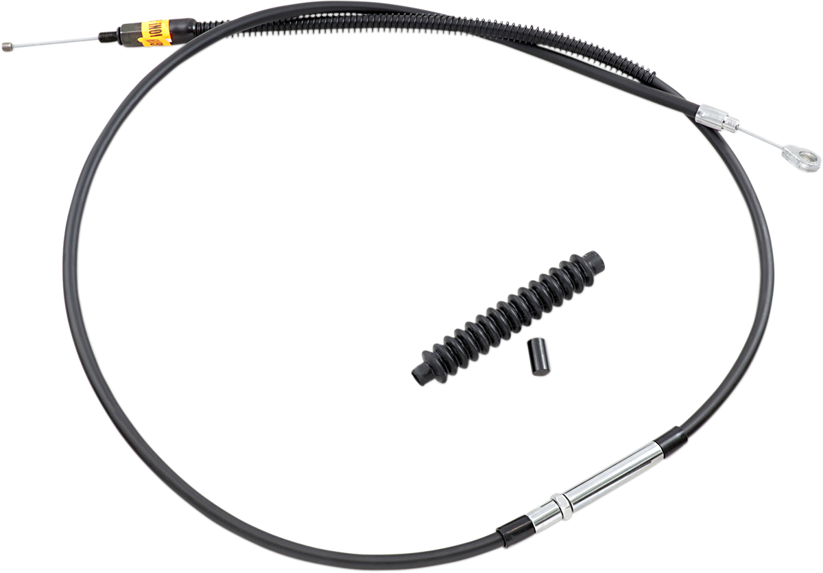High-Efficiency Black Vinyl Clutch Cable - Standard Size