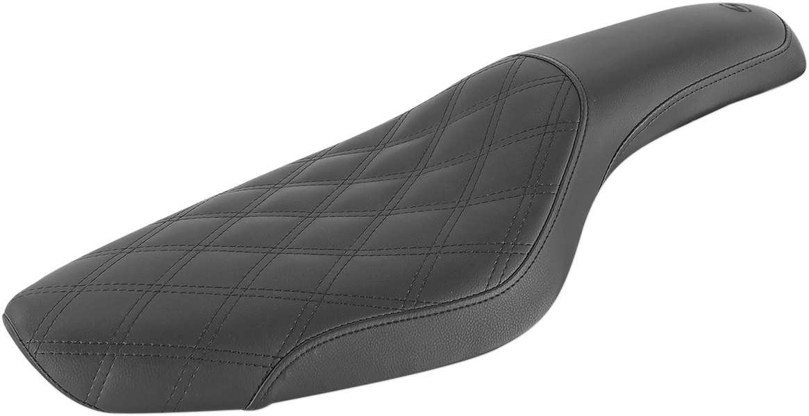 Profiler Seat - Front Lattice/Rear Smooth - Black - XL '79-'03