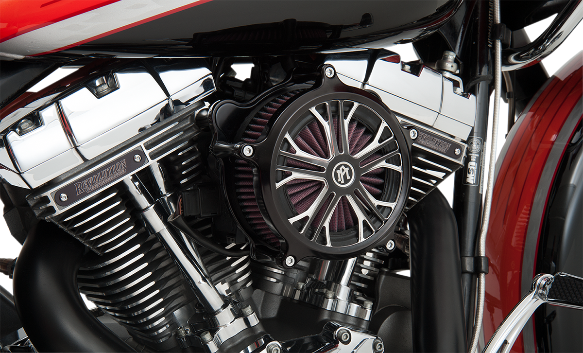 Super Gas Air Cleaner Kit - Black