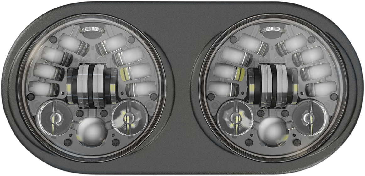 Adaptive LED Headlight - Harley-Davidson - Black