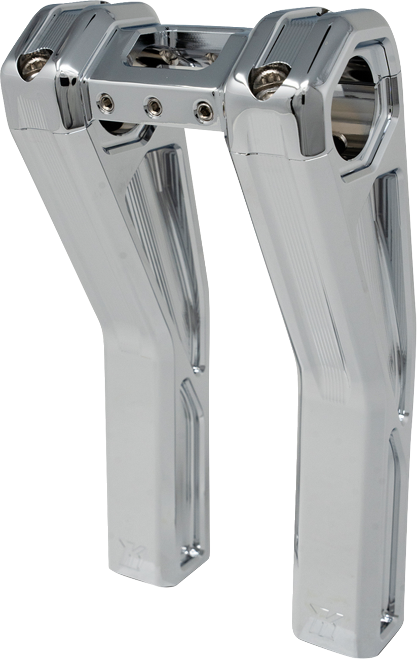 Ascent Pro Risers - Pullback - 8" - Chrome