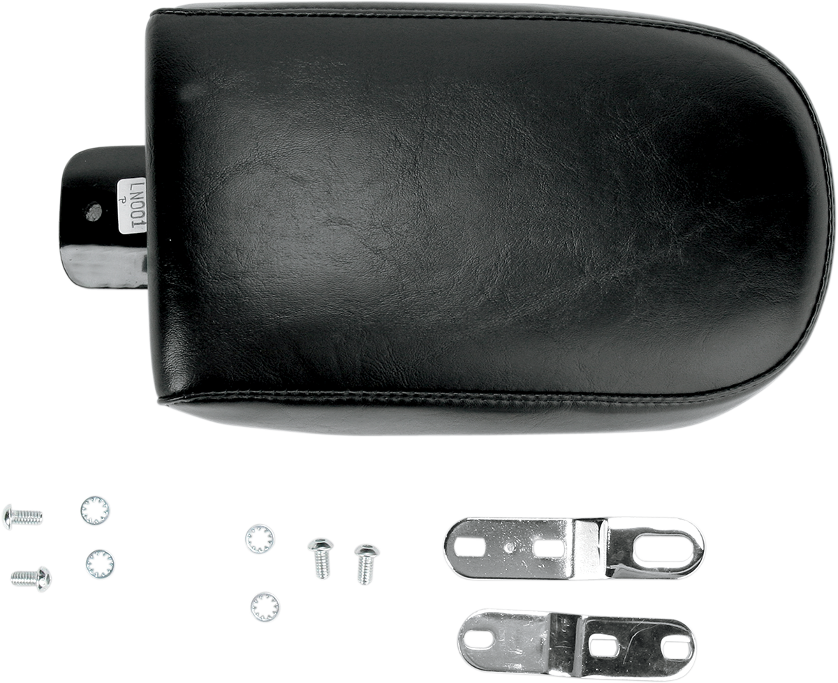 Bare Bones Pillion Pad - Smooth - Black - FXD '96-'03