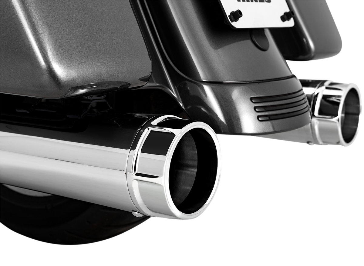 4-1/2" Torquer Mufflers For '95-'16 FL - Chrome