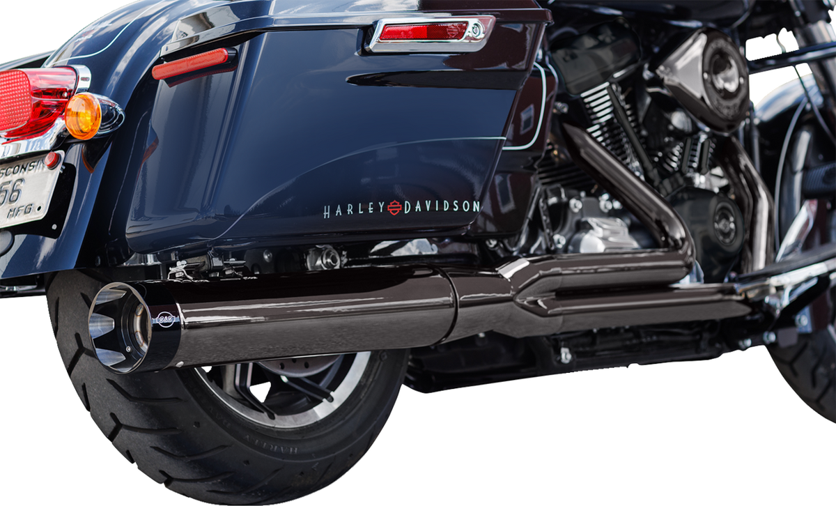 2-Into-1 Lava Chrome Sidewinder® Exhaust System - Race Only