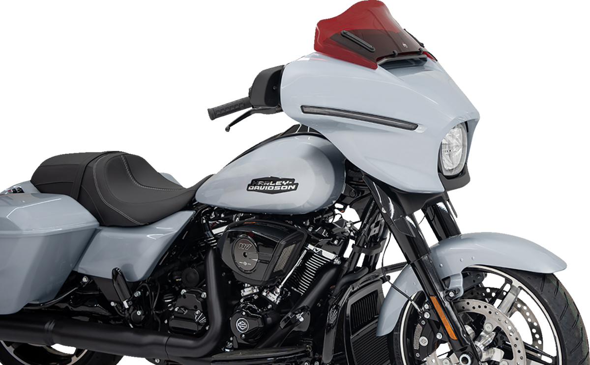 Kolor Flare® Windshield - 8" - Red - '23-'25 FLHX
