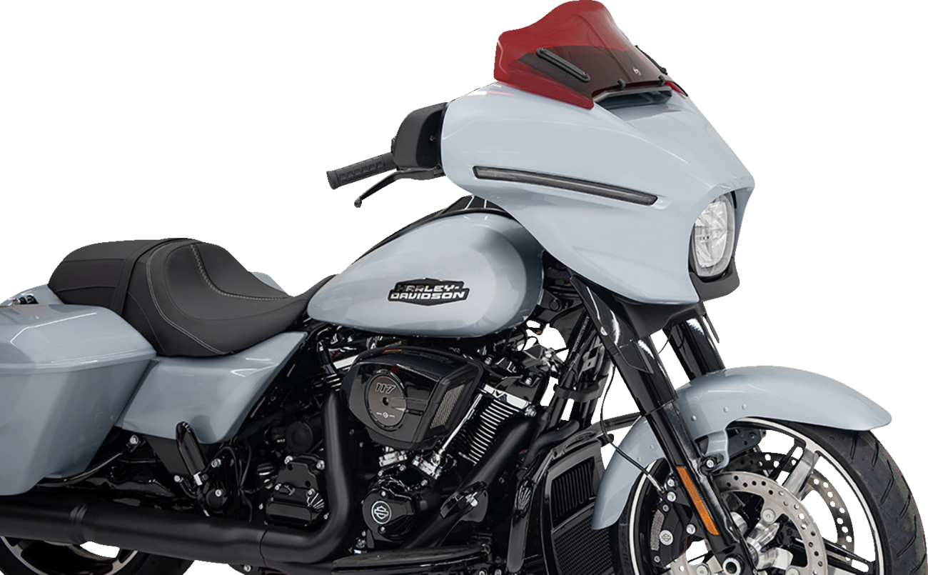 Kolor Flare® Windshield - 8" - Red - '23-'25 FLHX