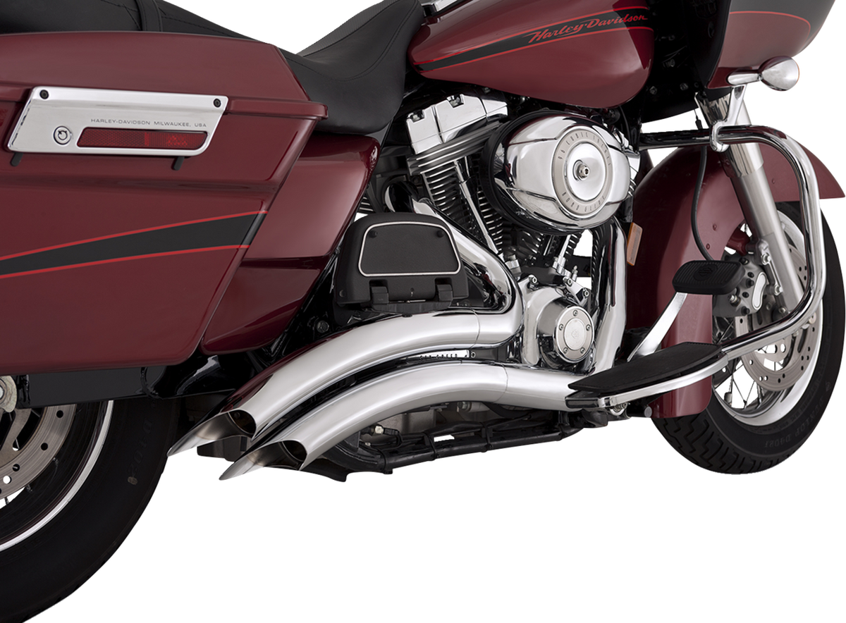 Big Radius Exhaust System - Chrome