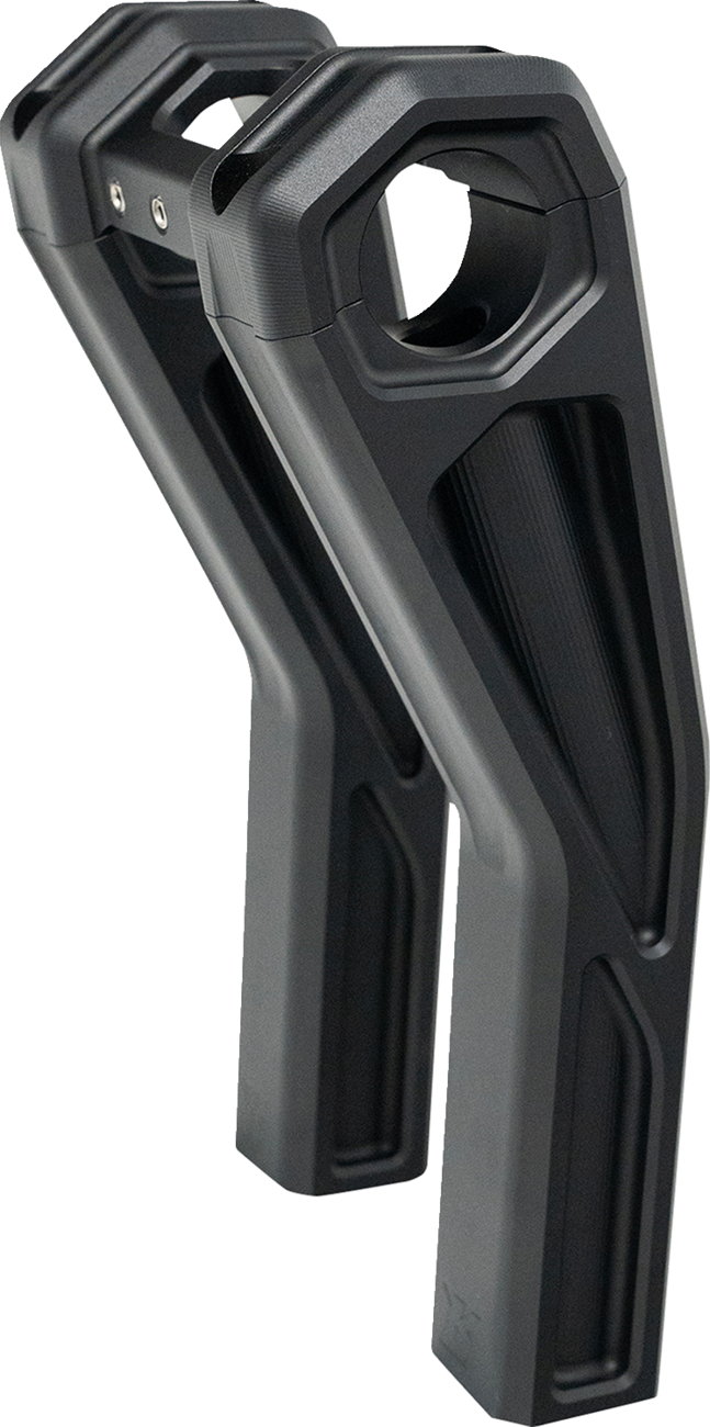 Ascent Pro Risers - Pullback - 8" - Black