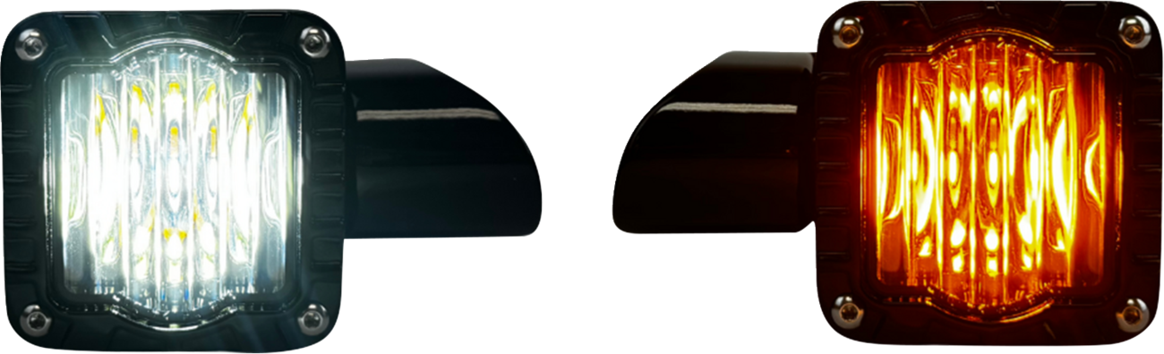 Turn Signal - Shark Demon™ - LED - Front - Smoke Lens