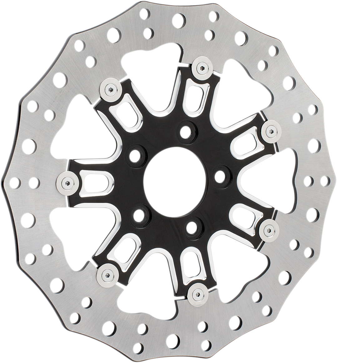 Front Rotor - 7 Valve - 11.8" - Black