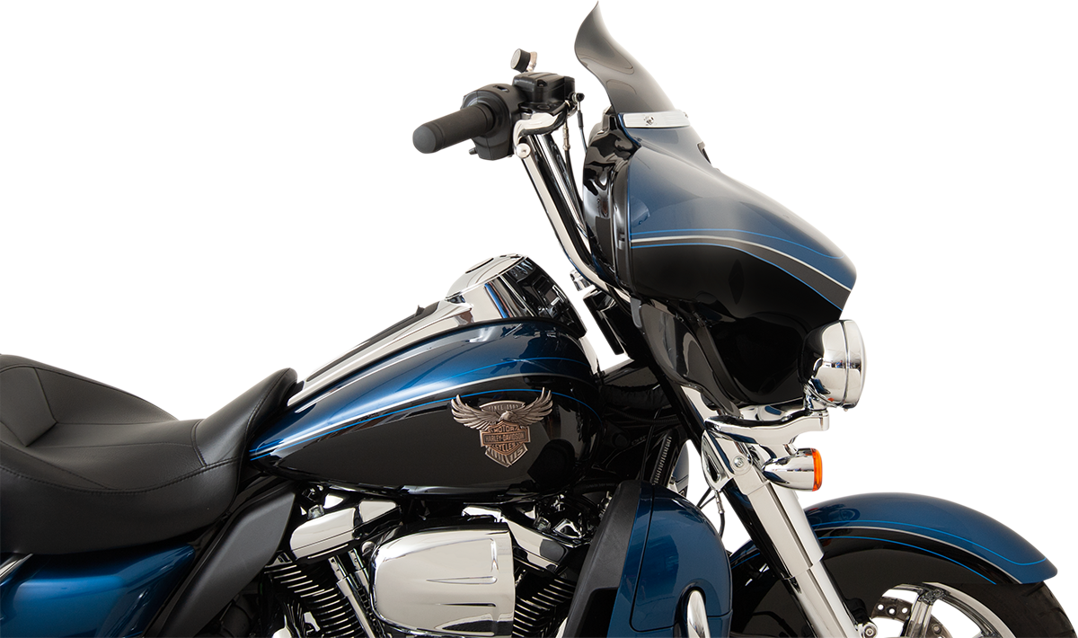 Flare® Windshield - 6-1/2" - Black - '96-'13 FLH