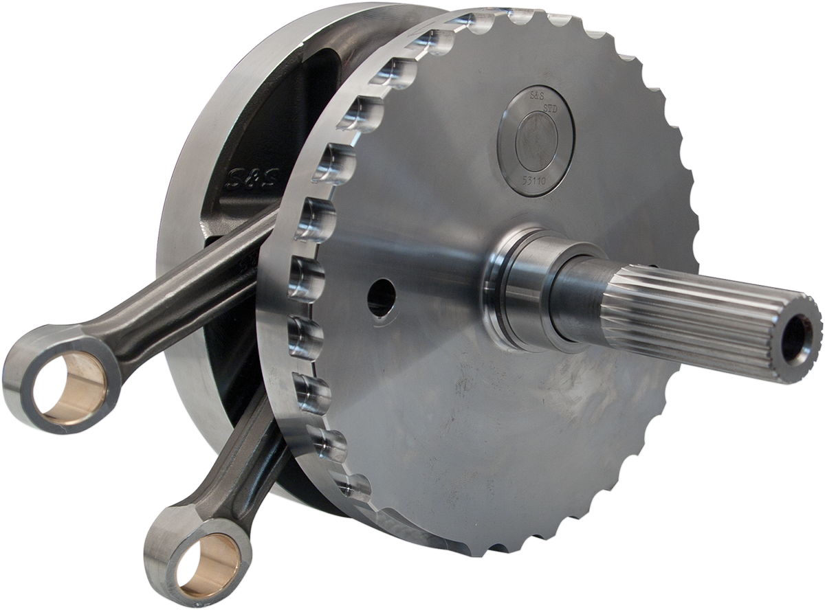 Flywheel Assembly - 4-3/8" - With Sprocket Bearing Race - 96"/103"/110" Twin Cam "B" '07-'16
