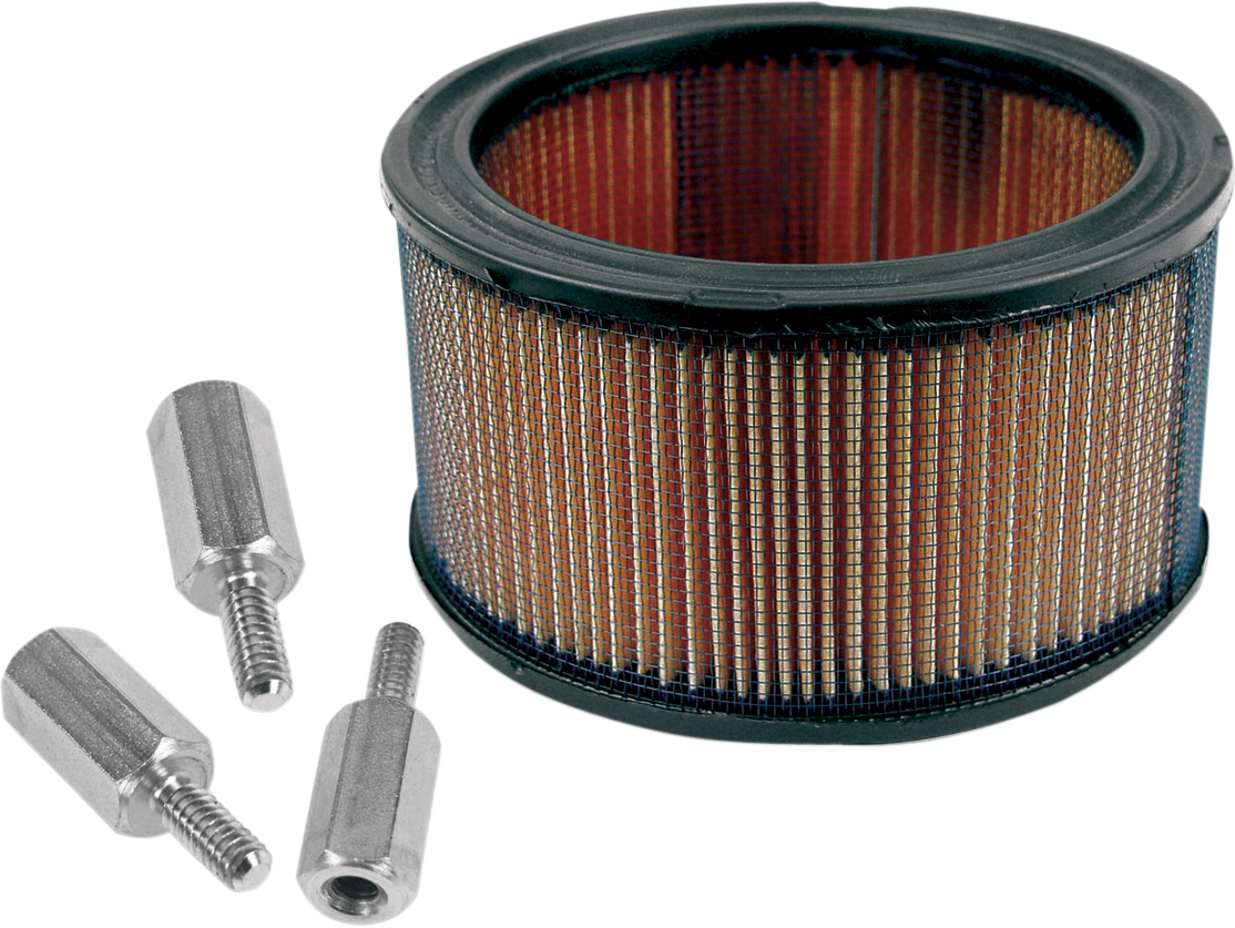 High-Flow Air Filter &amp; Adapter Kit - Super E/G Carburetor