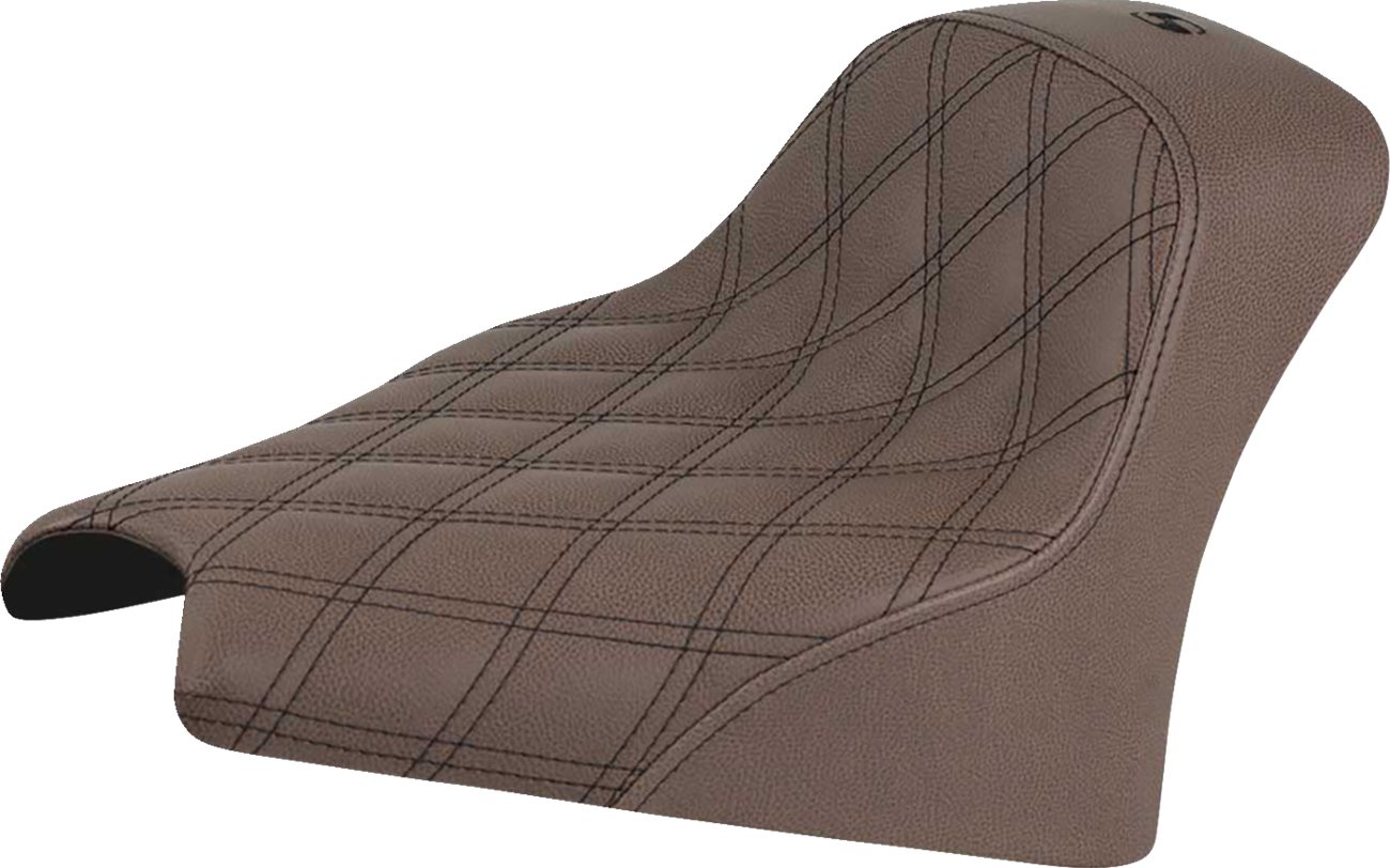 Renegade™ Solo Seat - Brown - Lattice Stitch - Scout '25