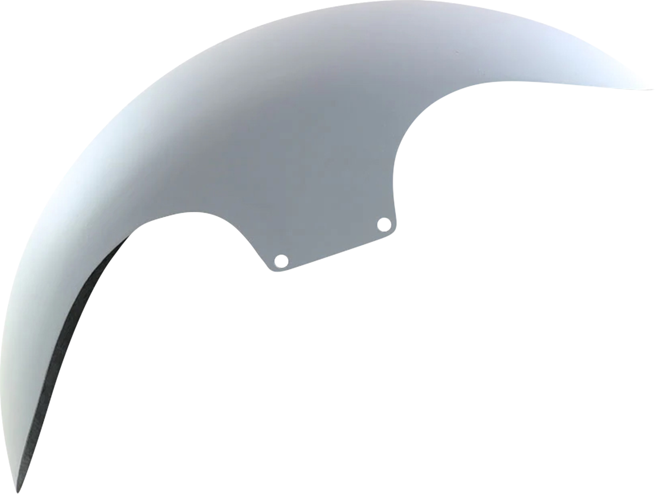 Cafe Front Fender - 19" Wheel - Black Inverted Fork Adapter - HD Softail '18-'26