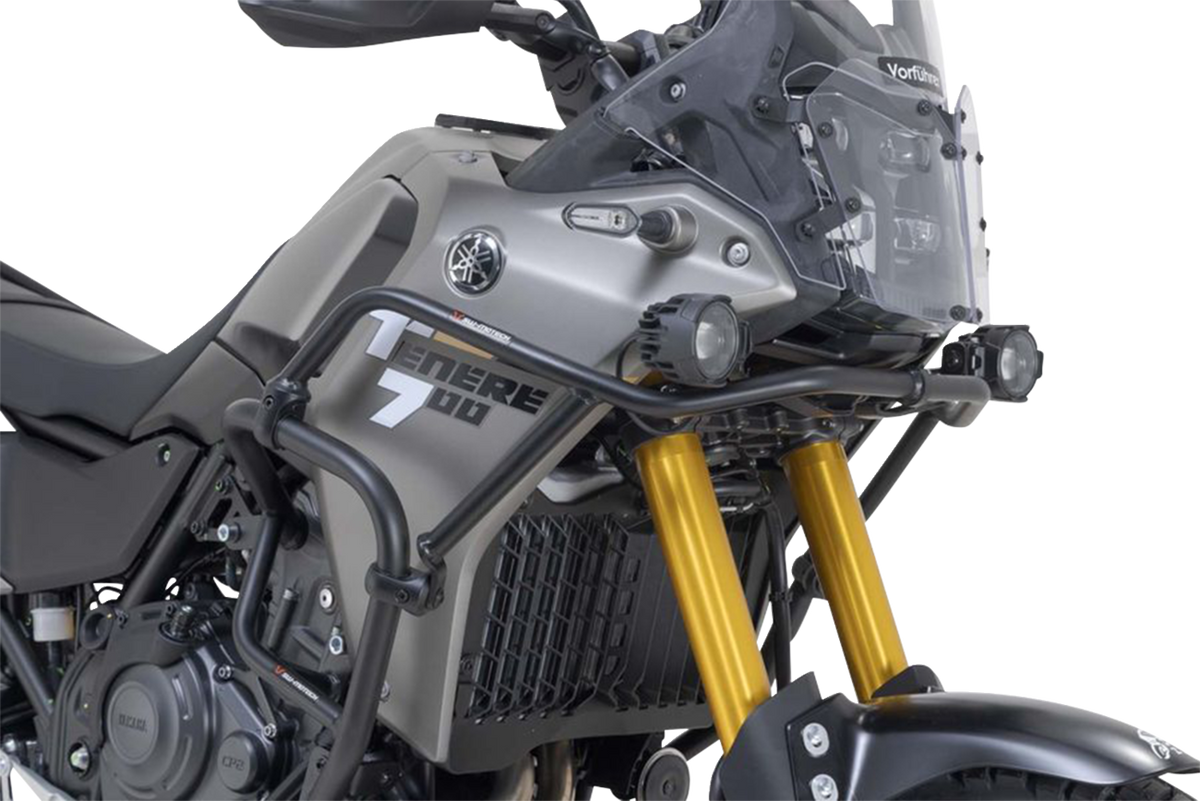 Upper Crash Bar - Black - Yamaha - Tenere