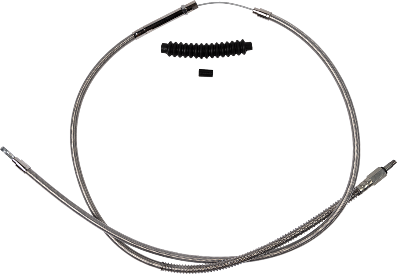 High-Efficiency Stainless Steel Clutch Cable For Harley-Davidson - Standard - '18-'23 Softail