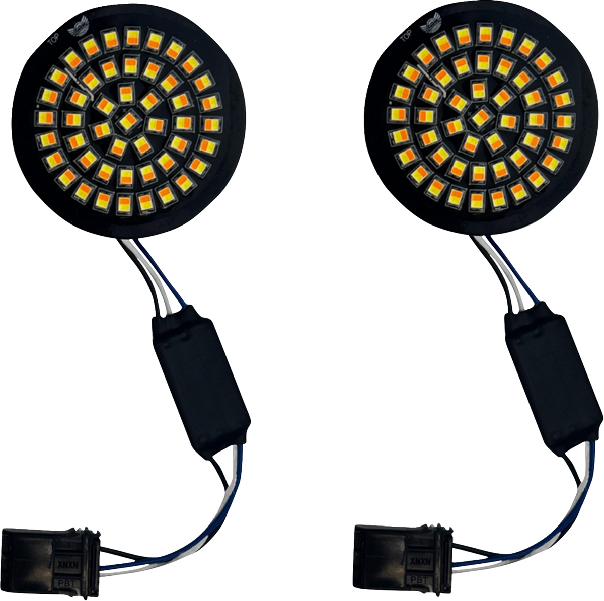 Genesis® 4 Front Turn Signals - Amber/White