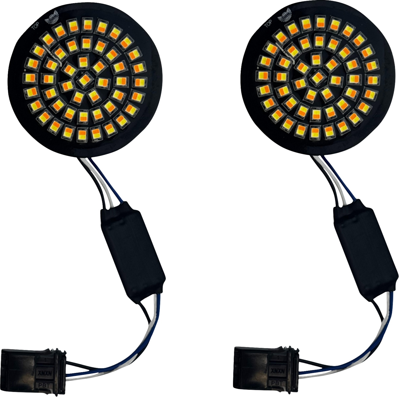 Genesis® 4 Front Turn Signals - Amber/White