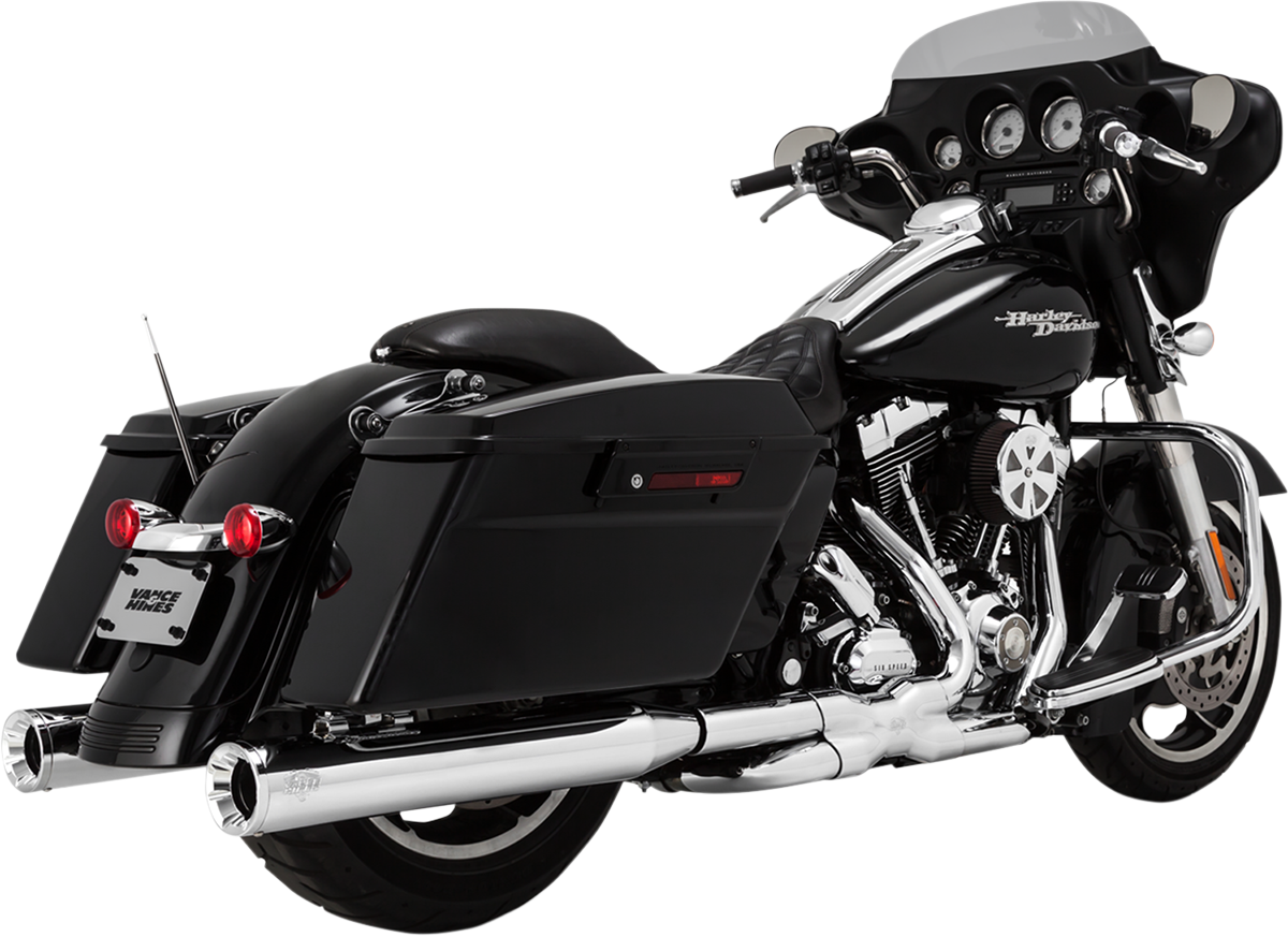 Eliminator 400 Slip-On Mufflers - Chrome