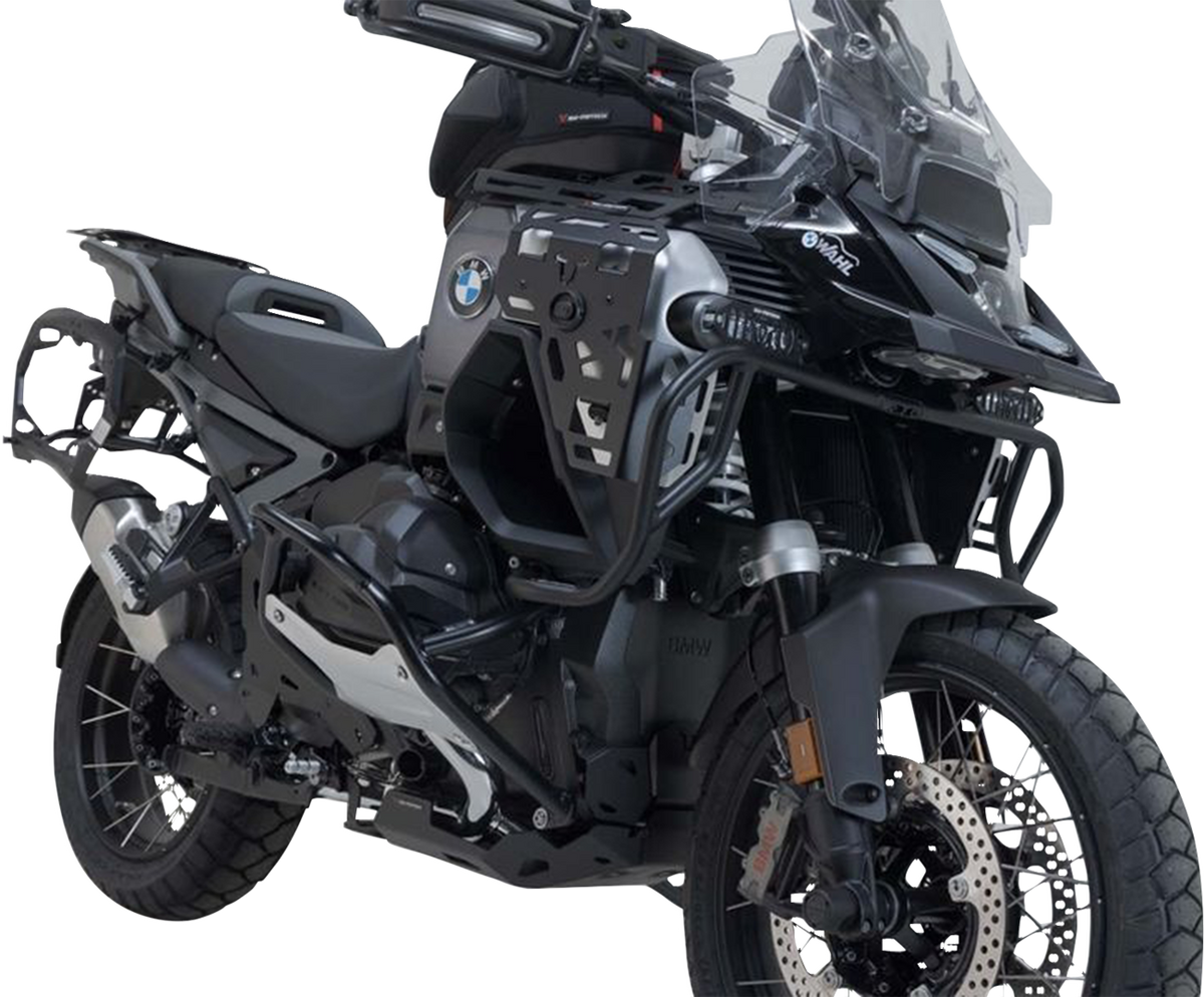 Upper Crash Bar - Black - BMW
