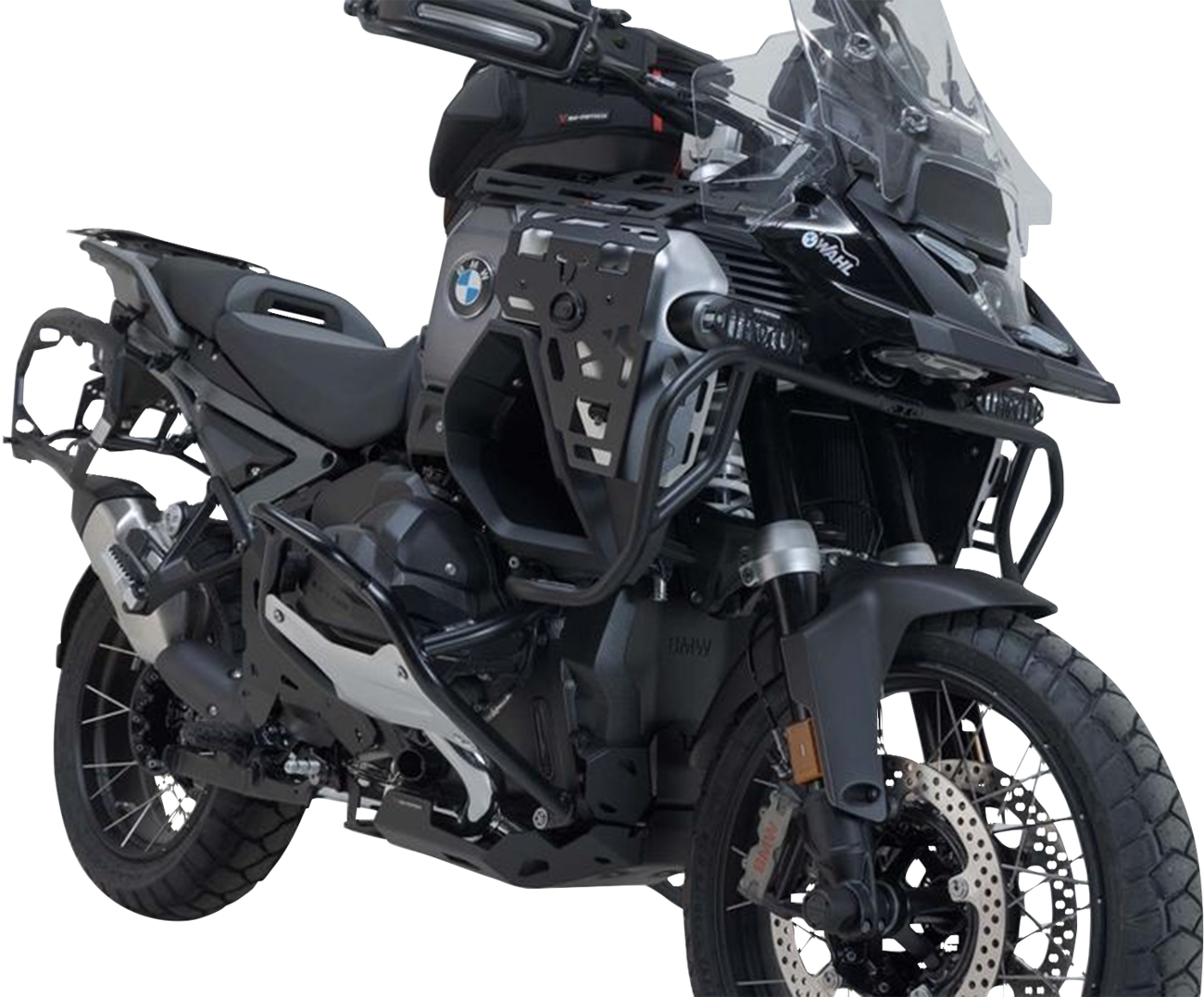 Upper Crash Bar - Black - BMW