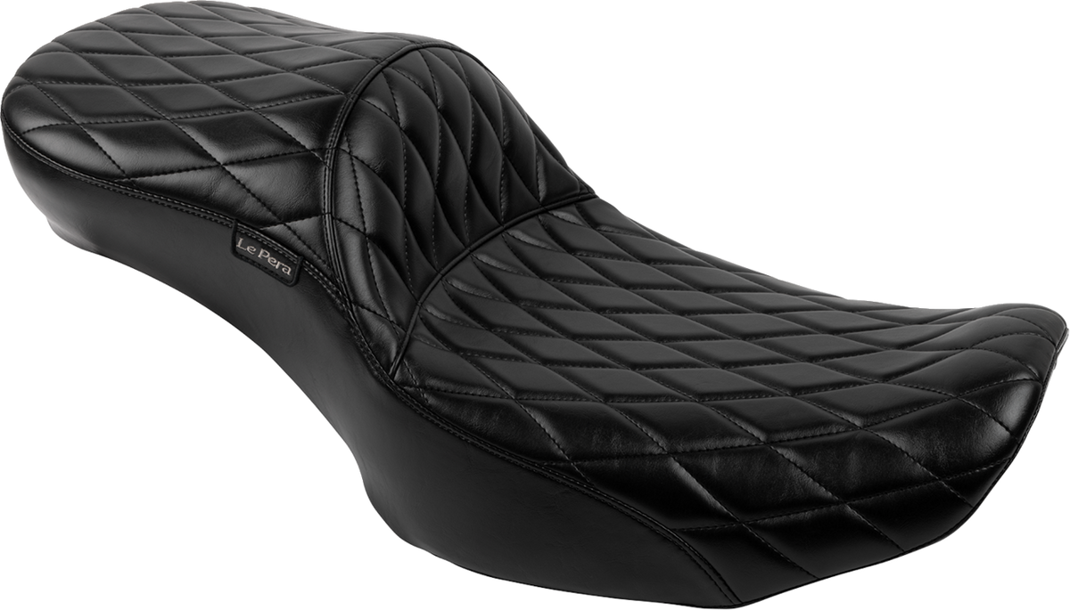 Maverick Daddy Long Legs Seat - Without Backrest - Diamond Stitched - FLH/FLT '23-'25