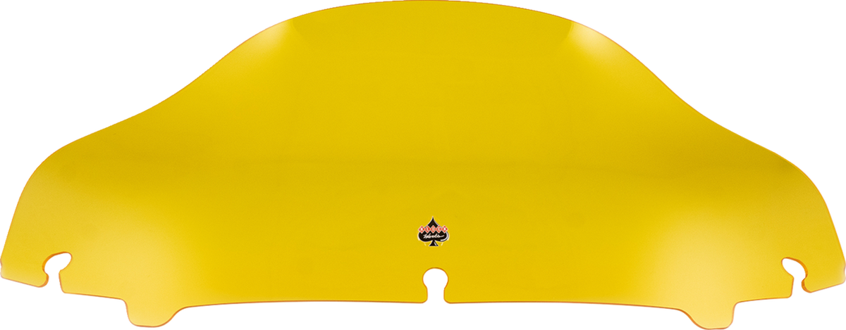 Kolor Flare® Windshield - 6-1/2" - Yellow - '14-'25 FLH/FLHT/FLHX