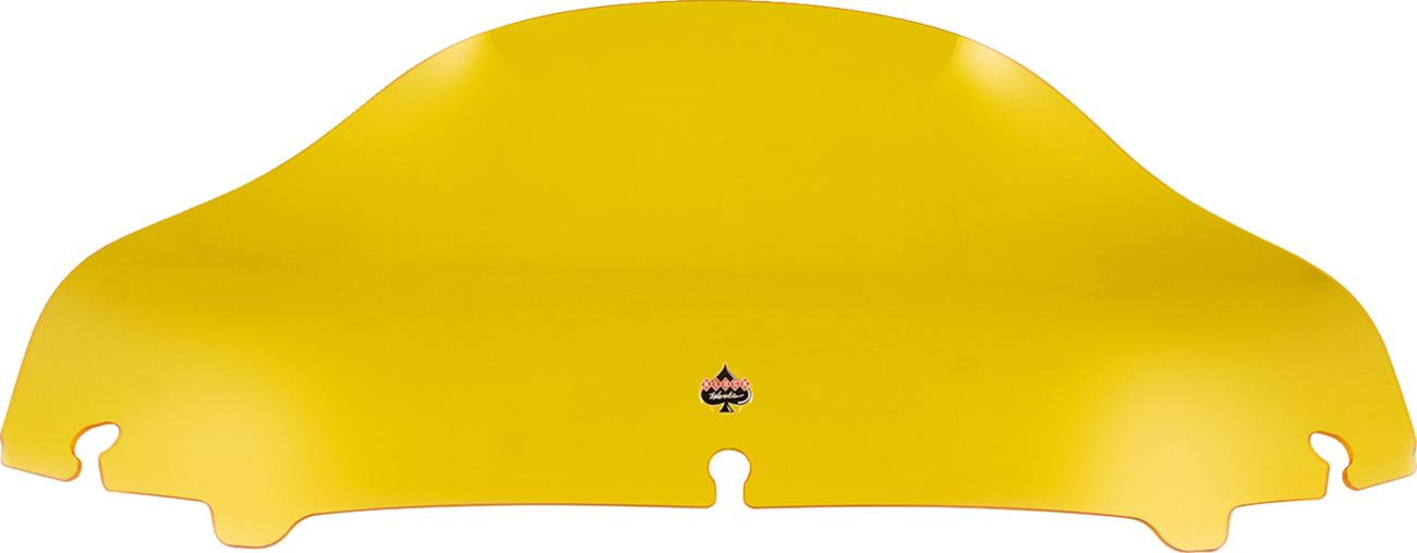 Kolor Flare® Windshield - 6-1/2" - Yellow - '14-'25 FLH/FLHT/FLHX